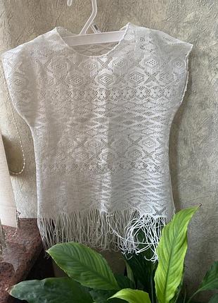 Туніка пляжна на дівчинку.