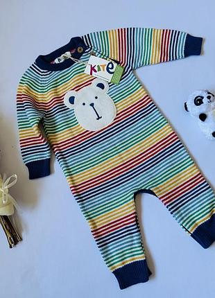 Новий в’язаний человечок kite для хлопчика 6-9 місяців 🧶💙