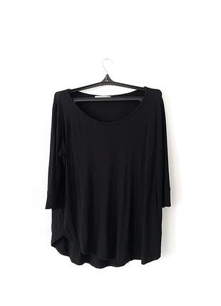 Чорна футболка з віскози george