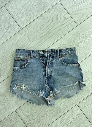 Джинсові шорти zara