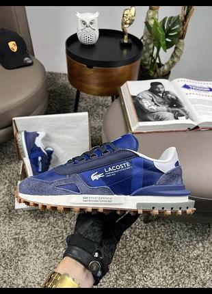 Чоловічі кросівки lacoste elite active prm navy white