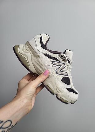 Кросівки new balance 9060 beige brown