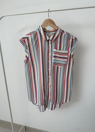 Сорочка в смужку papaya