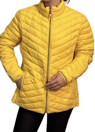 Яскрава жовта курточка з карманами mybc