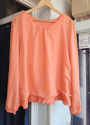 Нежная блуза из натурального шелка