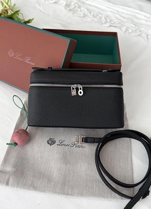 Шкіряна сумка клатч коробка 19 з верхньою ручкою через плече lp