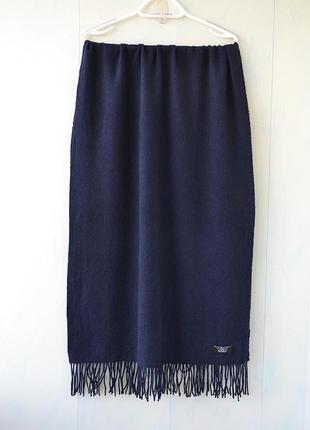 Мягкий кашемировый большой шарф johnstons of elgin, шерсть кашемир