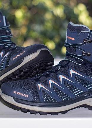 Ботинки треккинговые lowa innox pro BSDx mid ws goretex dark blue 39 р оригинал