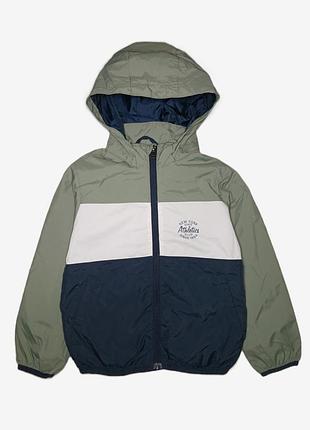 Осенняя легкая куртка на мальчика h&m с капюшоном