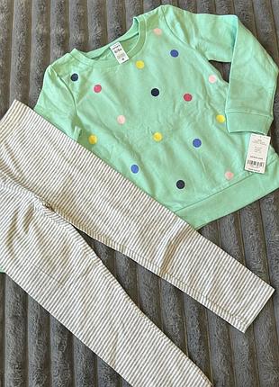 Костюм carters набір речей лосини світшот