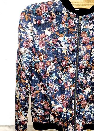 Куртка mng collection 💥супер ціна💥 жіноча квітковий принт 5