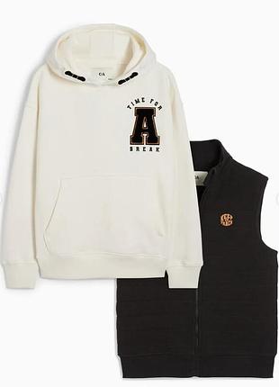 C&a жилет и худи утепленная