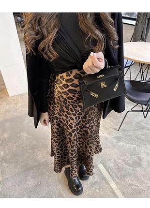 Zara спідниця ,юбка леопардова тренд
