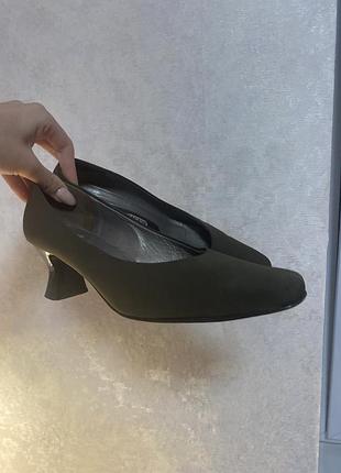 Туфлі жіночі колір хакі