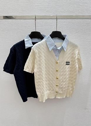 Поло жіноче мілка вʼязка