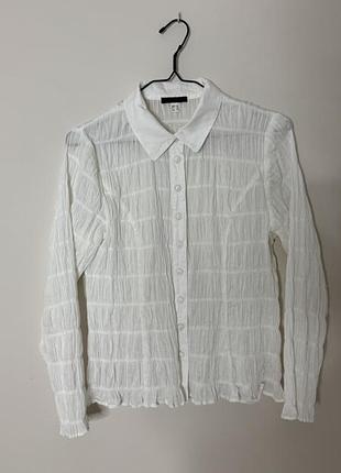 Блуза біла жатка regina keininger