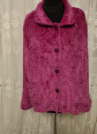 Плюшева кофта для дому