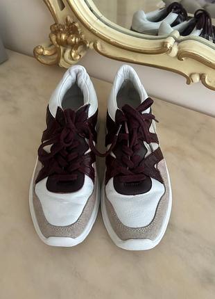 Massimo dutti кросівки бренд massimo dutti чудової якості шкіра розмір 38(24,5 )