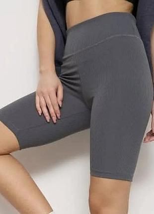 Велосипедки в рубчик для дівчаток