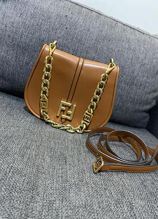 Сумка женская кожаная fendi