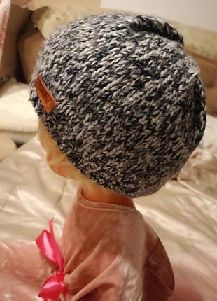 Шапка levis вязаная