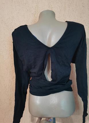 Чёрная кофта zara