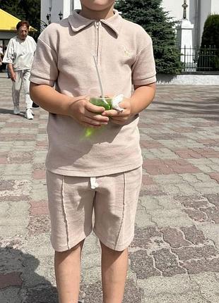 Костюм  футболка поло і шорти