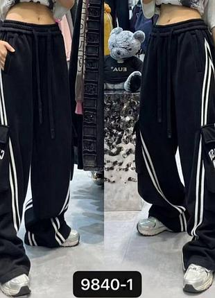 Жіночі спортивні штани chris 15 з лампасами