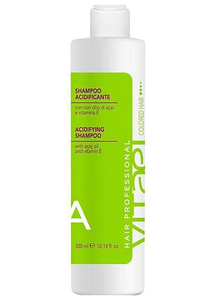 Vitael colored hair acidifying shampoo шампунь для фарбованного волосся, найнища ціна 🔥