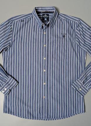 Эксклюзивная мужская кэжуал рубашка nza, новая зеландия размер xl (l)