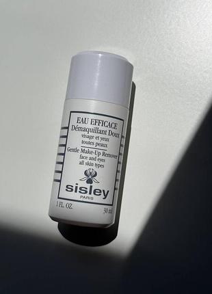 М'який засіб для зняття макіяжу sisley eau efficace gentle make up remover мініатюри по 30мл