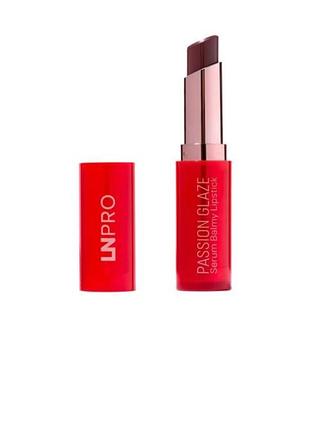 Увлажняющая помада-бальзам для губ ln pro passion glaze serum balmy lipstick 104, 3 г
