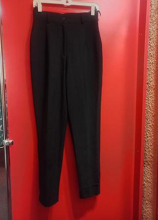 Классические брюки высокие посадка 43% шерсть