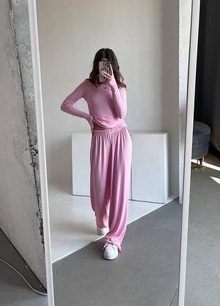 Костюм повсягденний штани лонгслив