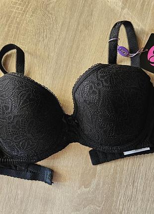 Бюстгальтер черный venus 6951 80c