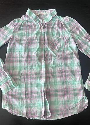 Шкільна сорочка рубашка на дівчинку на 11-12 років
