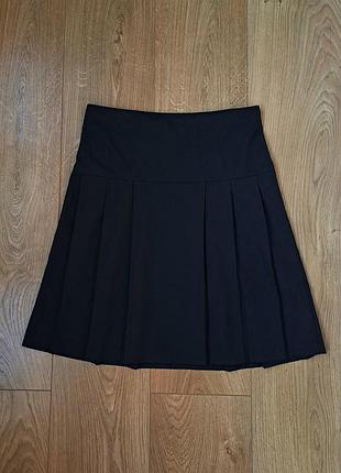 Черная юбка для девочки в школу
