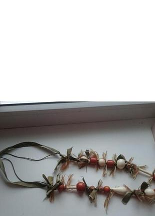 Ожерелье корлёхи длинные винтаж.интересований дизайн