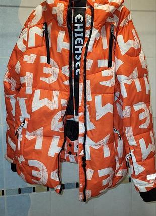 Куртка пуховик зимняя 44-46 / 10-12 немецкий бренд chiemsee defrost