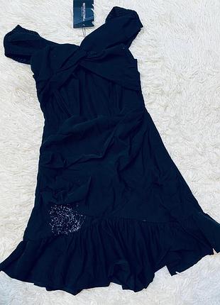 Коротка чорна сукня(10)