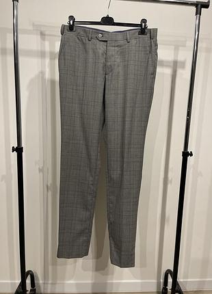 Класичні штани брюки massimo dutti 32 сірі