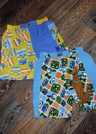 Пляжные шорты на 5-6 лет