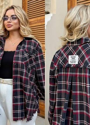 Сорочка фланель туреччина,48-60