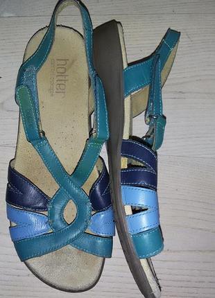 Hotter comfort (англія)- шкіряні босоніжки  р. 39 - 25,3 см