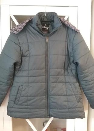 Легкая куртка на синтапоне на евро зиму