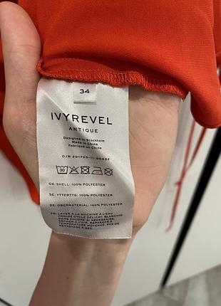 Сукня міні ivyrevel помаранчева 4