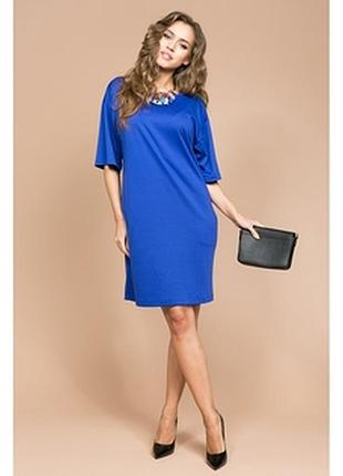 Платье оверсайз цвета индиго