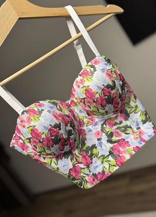 Корсетний топ з чашками