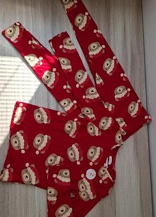 Хлопковый комплект для девочки next 116 см
в рубчик без утепления