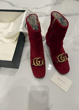 Чоботи ботинки ботильоны gucci оригинал